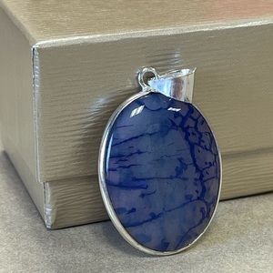 Cracked Onyx Pendant